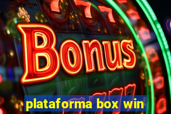 plataforma box win